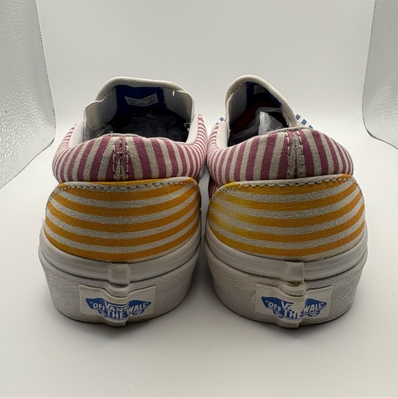 Vans Classic Slip-on Deck Club Mix Stripes 7 sneakers walking casual - Picture 2 of 10